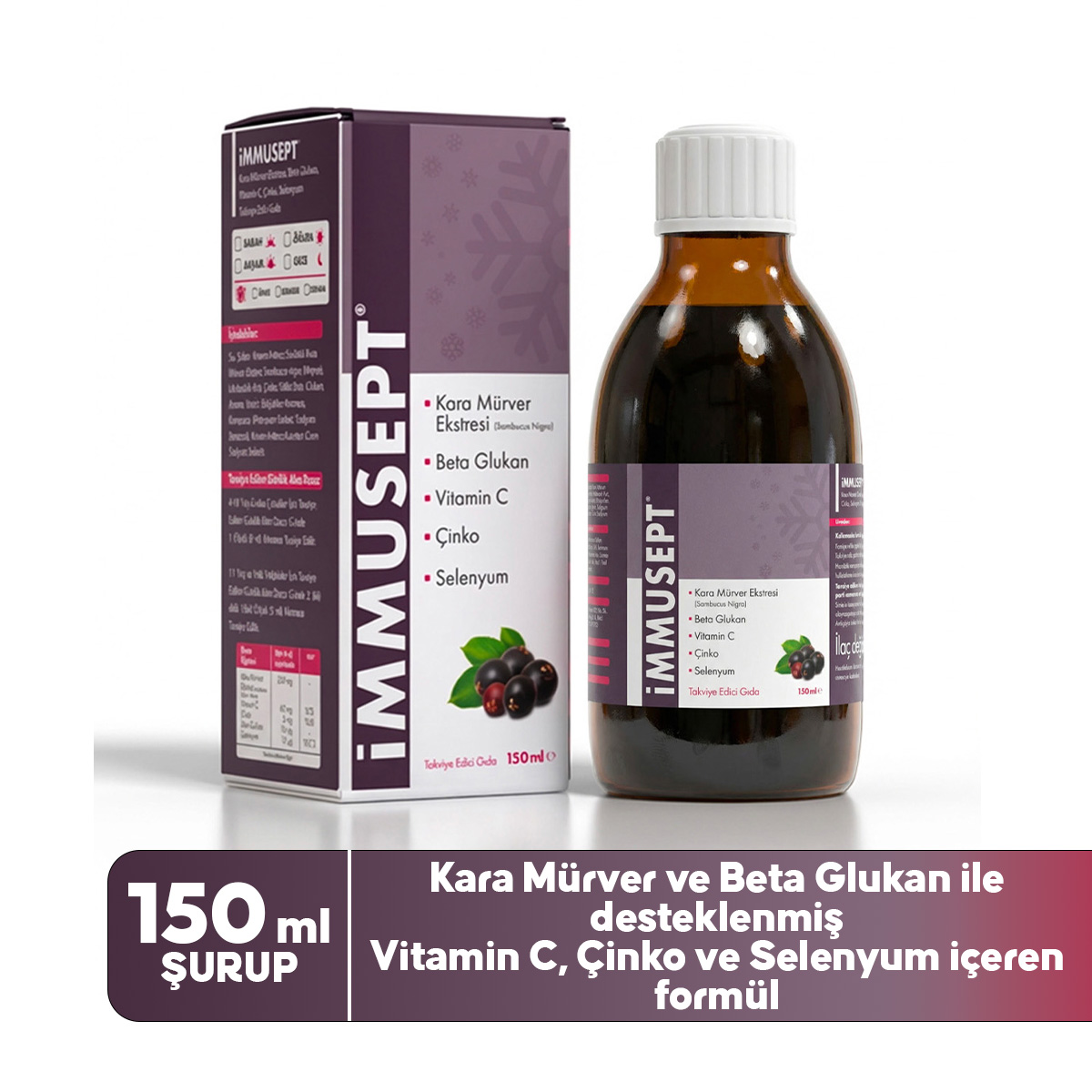 İmmusept Şurup 150 ml