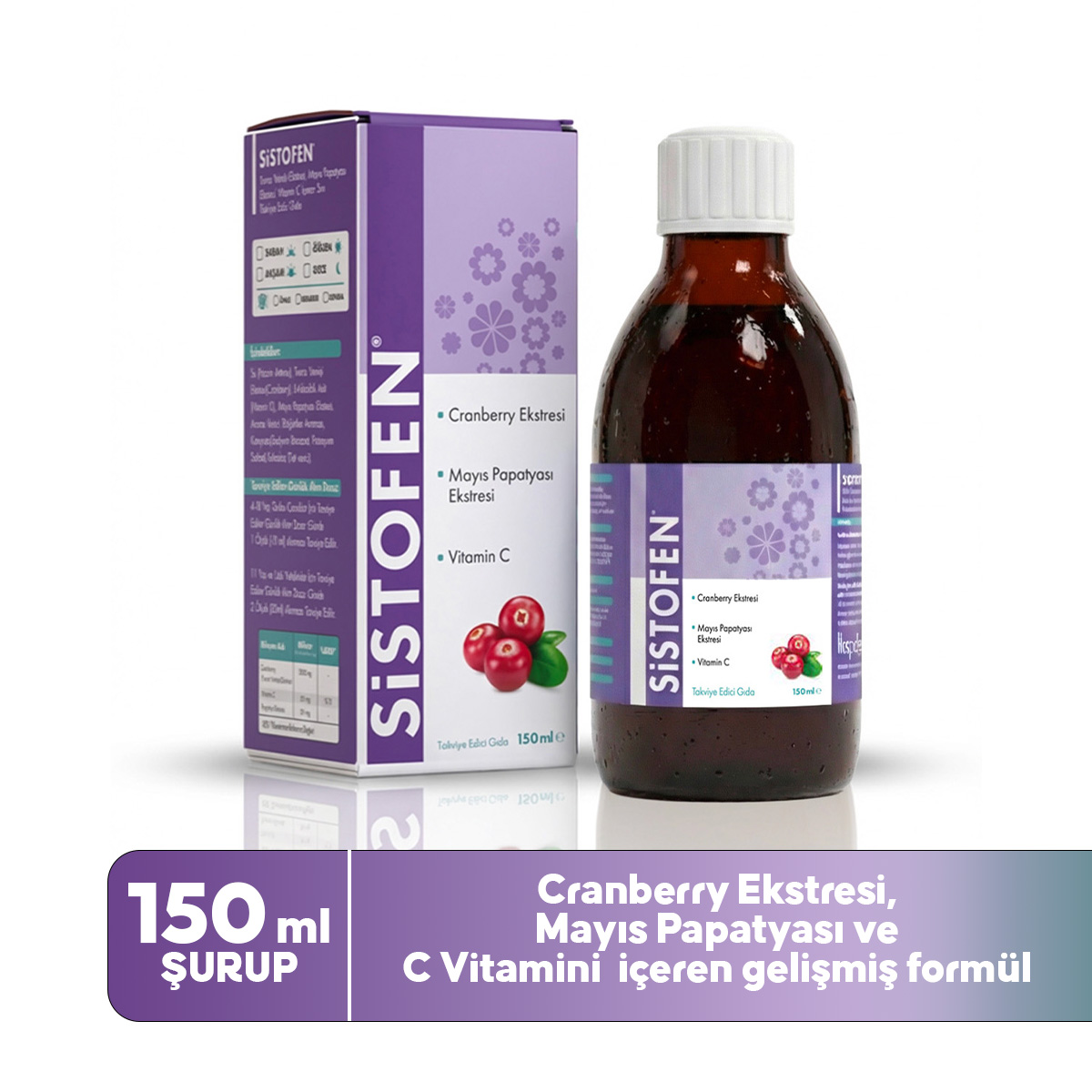 Sistofen Şurup 150 ml
